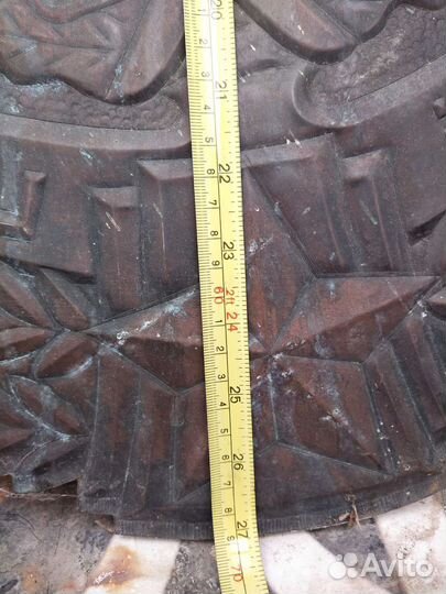 Чеканка большая герба СССР, раритер