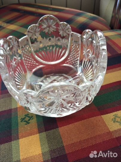 Ваза хрустальная СССР
