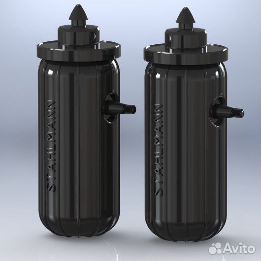 Пневмоподушки в задние пружины Киа Рио II III