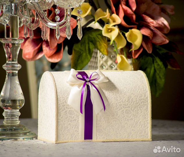 Сундучок для денег свадебный