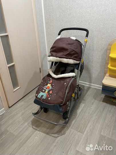 Коляска санки Nika