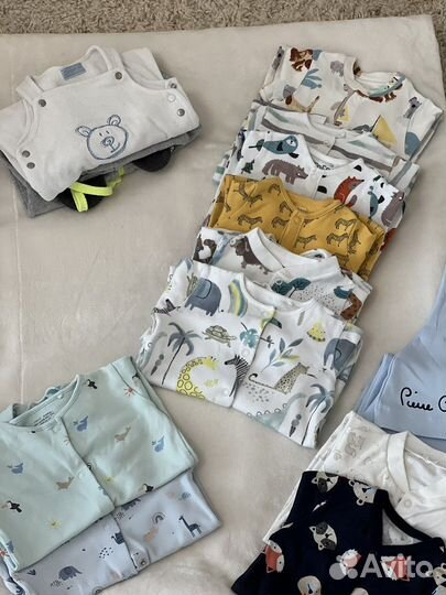 Одежда на мальчика 3-6 мес