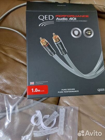 Межблочный кабель 2rca Qed Performance Audio 40i