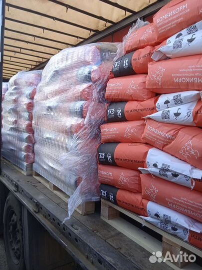 Комбикорм для домашних птиц и животных