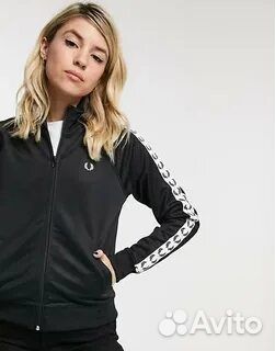 Олимпийка fred perry с лампасами