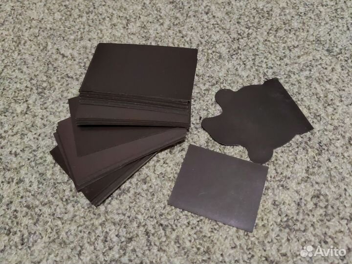 Магниты листовые плоские для рукоделия