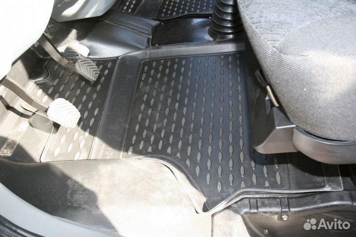 Коврики в салон подходит для газ ГАЗель-фермер (Бизнес) 330232, 1995, 5 шт (полиуретан)