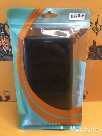 Чexол книжка для xiaomi mi note 10 lite