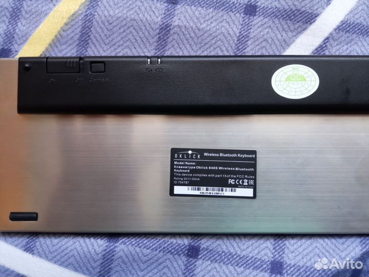 Беспроводная клавиатура oklick