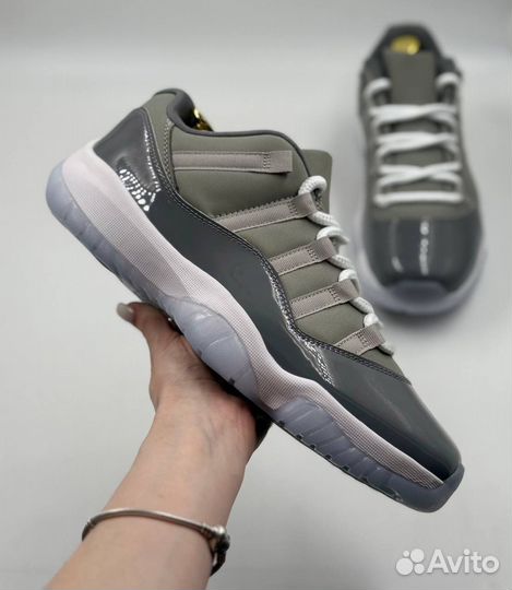 Кроссовки Nike Air Jordan 11 Low Pro Grey Jump