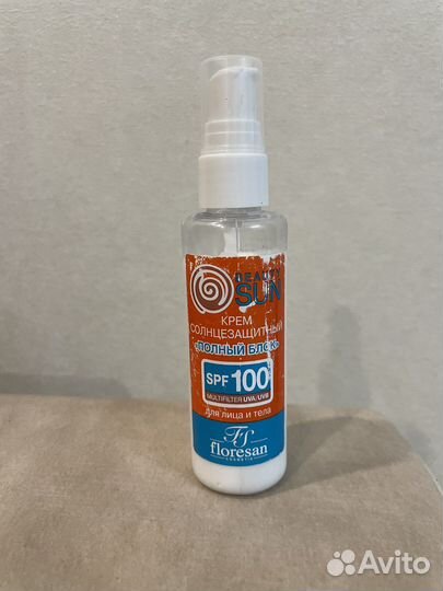 Солнцезащитный крем spf100