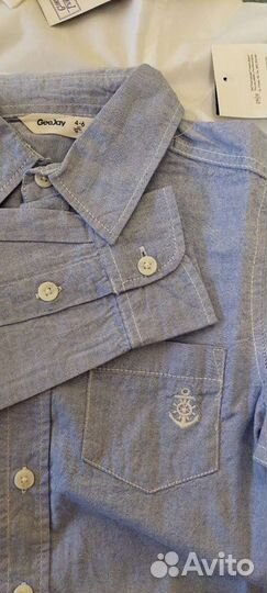 Рубашка новая мальчик 4-6 лет и галстук