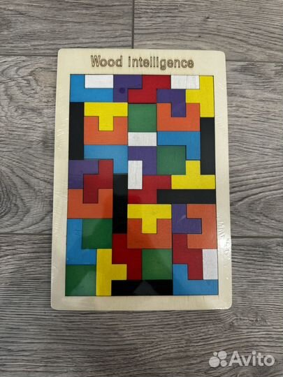 Головоломка, тетрис деревянный