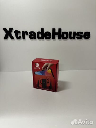 Nintendo Switch oled 64Gb White / Red Mario