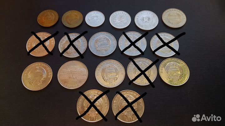 Монеты азии