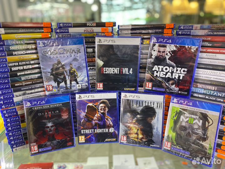 Обмен/Продажа/Прокат дисков PS4, PS3, Xbox ONE