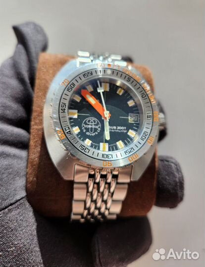 Часы хомаж Seestern Doxa SUB 300T Vintage Diver