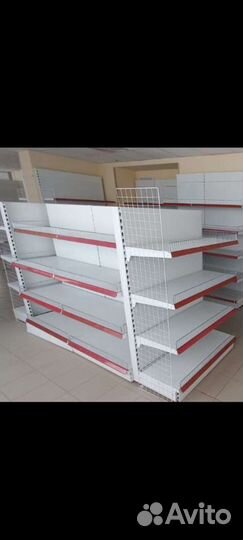 Торговые стеллажи металлические