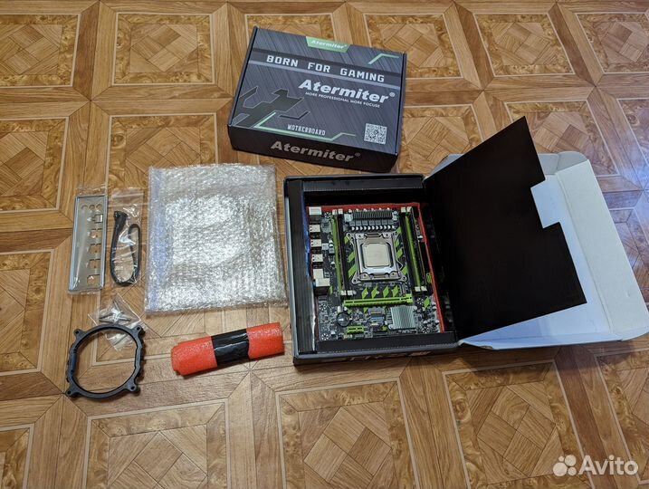 Комплект LGA2011 + e5 2670v2 +16гб