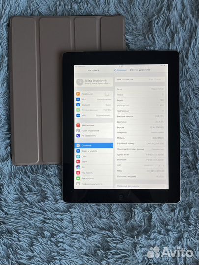 Планшет iPad Wi-Fi + Cellular