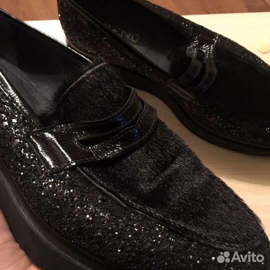 Ботинки ботильоны лоферы итальянские brend