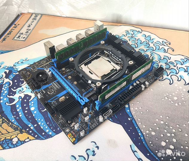 Игровой комплект, 12 ядер, x 99, 16 гб ddr4