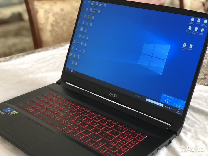 Мощнейший ноутбук Msi i5 12450H RTX 3050 Как новый