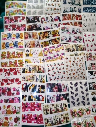 Наклейки для ногтей