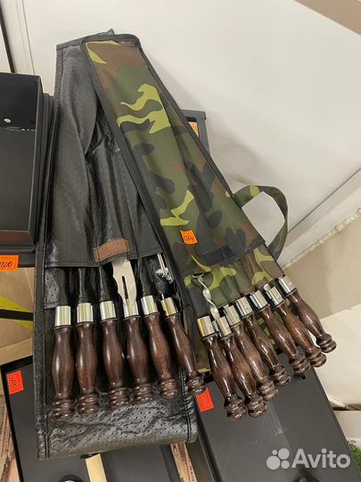 Комплект шампуров в чехле