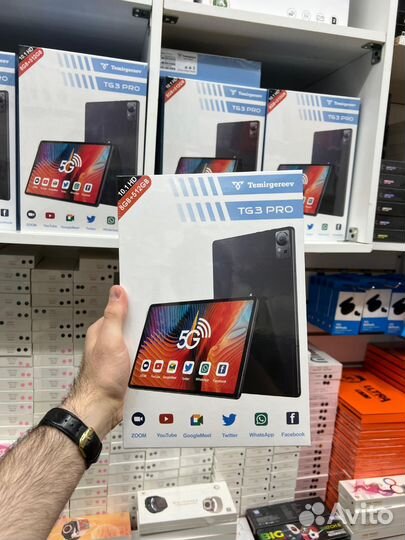 Планшет 8-512г Temirgereev + симкарта безлимиPabg