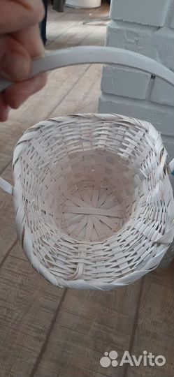 Корзина плетёная для цветов