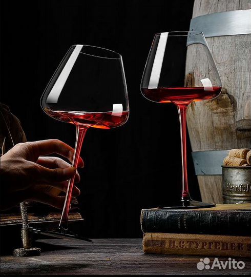 Набор бокалов в стиле bork 360 и 590 мл