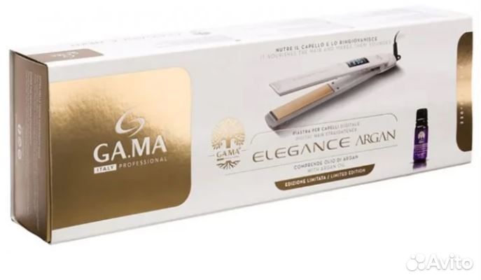 Утюжки, выпрямитель gama elegance digital argan