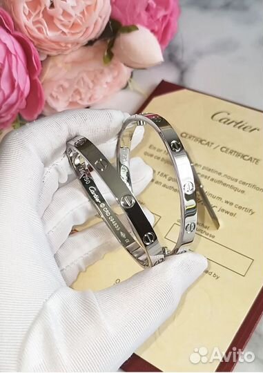 Браслет Cartier без камней