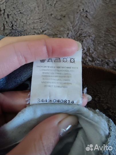 Джинсовый комбинезон