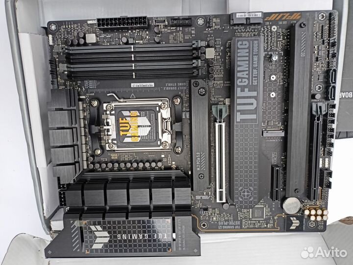Мат.плата asus TUF gaming X670E-plus, нерабочая