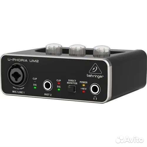 Behringer u phoria um2 звуковая карта