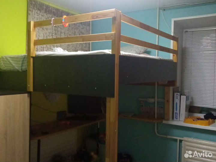 Детская кровать чердак