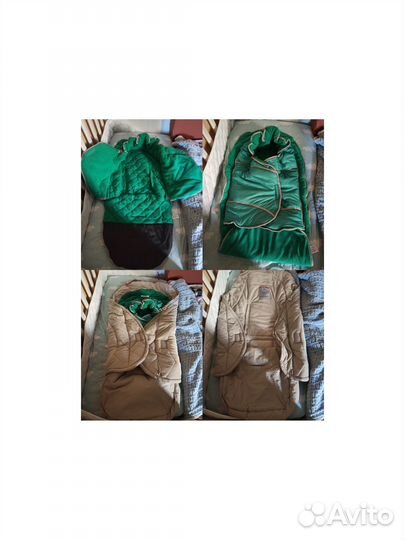 Тёплый конверт в коляску Lodger bunker