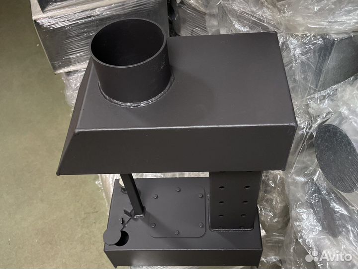 Печь на отработке, солярке