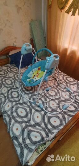 Детские электронные качели для новорожденных