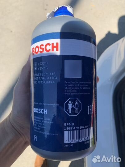 Тормозная жидкость dot 4 bosch