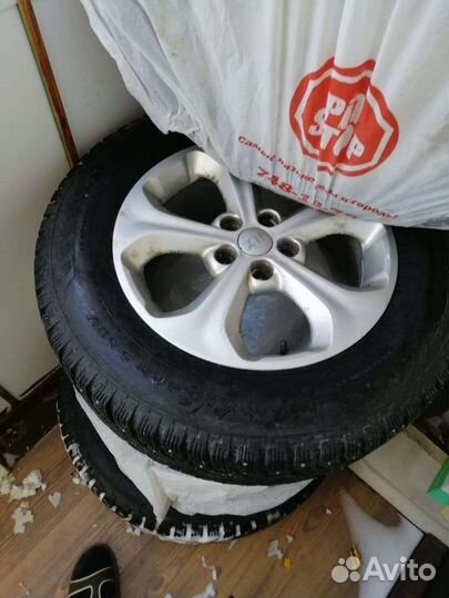 Колеса на дисках зимние р17