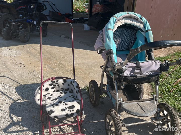Коляска и сани бесплатно