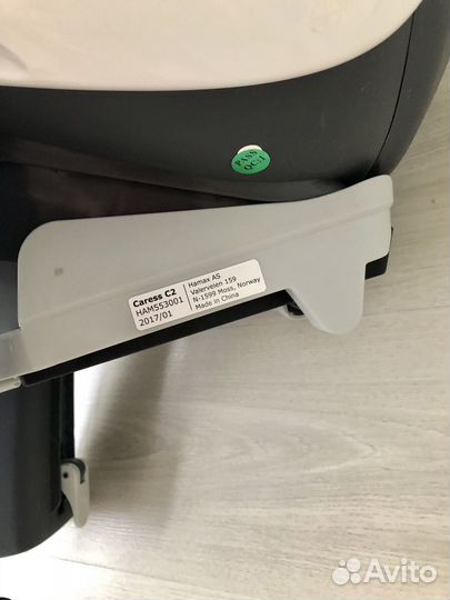 Детское велокресло hamax caress