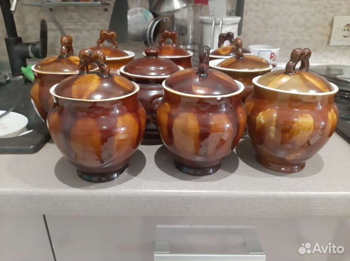 Керамические горшочки