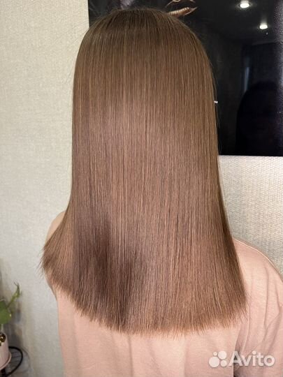 Кератиновое выпрямление ботокс,волос,нанопластика