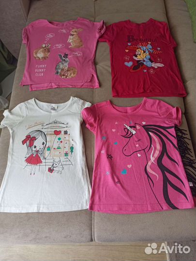 Детские вещи пакетом для девочек 116 122