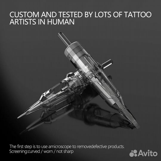 Xnet X-RAY круглые Одноразовые тату-Иглы Magnum RL