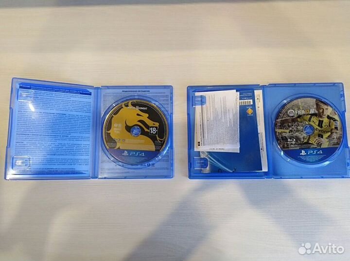 Игры для ps4 (Mortal Kombat 11 и Fifa 17)